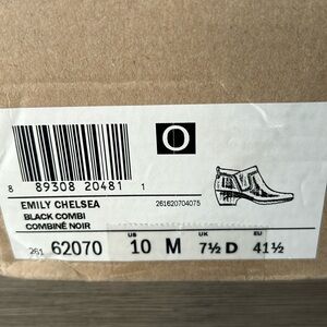 Emily Chelsea Black Boots from the collection by Clarks. Never worn original box